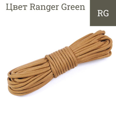 Flyye - MIL SPEC Paracord 30m - Ranger Green