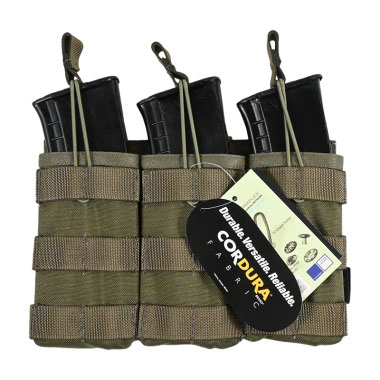 Flyye - EV Universal Triple Mag Pouch - Ranger Green Flyye - EV Universal Triple Mag Pouch - Ranger Green