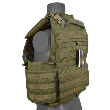 Flyye - MOLLE MTV Vest+полный СВМПЭ пакет - Ranger Green Flyye - MOLLE MTV Vest+полный СВМПЭ пакет - Ranger Green