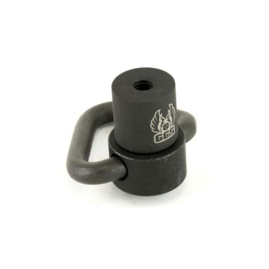 GG&G - TAC-14 QD Rear Sling Attachment With Heavy Duty QD Angular Sling Swivel For Snap Hooks  - Black GG&G - TAC-14 QD Rear Sling Attachment With Heavy Duty QD Angular Sling Swivel For Snap Hooks  - Black