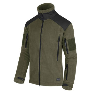 Helikon-Tex - Liberty Heavy Fleece Jacket - Olive-Black Helikon-Tex - Liberty Heavy Fleece Jacket - Olive-Black