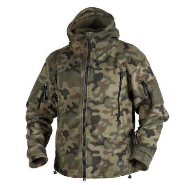 Helikon-Tex - Patriot Heavy Fleece Jacket - PL Woodland