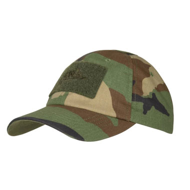 Helikon-Tex - BBC Cap - PolyCotton Ripstop - US Woodland Helikon-Tex - BBC Cap - PolyCotton Ripstop - US Woodland
