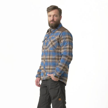Helikon-Tex - Winter Warden Shirt - Forest Blue Plaid Helikon-Tex - Winter Warden Shirt - Forest Blue Plaid