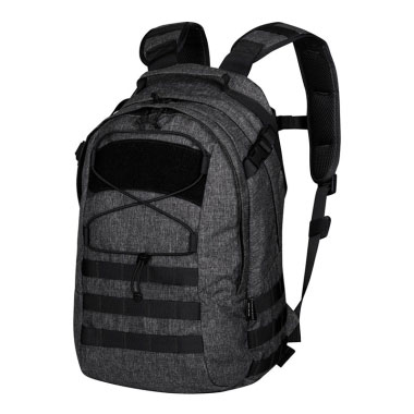 Helikon-Tex - EDC Backpack - Nylon Polyester Blend - Melange Black-Grey Helikon-Tex - EDC Backpack - Nylon Polyester Blend - Melange Black-Grey