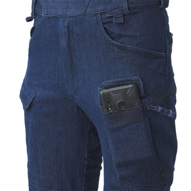 Helikon-Tex - UTP (Urban Tactical Pants) - Denim Stretch - Marine Blue Helikon-Tex - UTP (Urban Tactical Pants) - Denim Stretch - Marine Blue