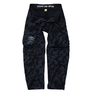 Kosumo - Stone washed trousers - K-111223-green Kosumo - Stone washed trousers - K-111223-green