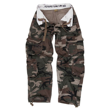 Kosumo - Stone washed trousers - Woodland Kosumo - Stone washed trousers - Woodland