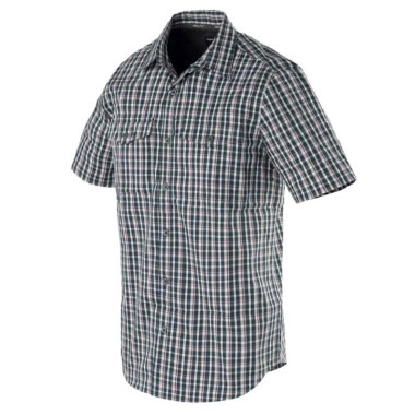 Helikon-Tex - Covert Concealed Carry Short Sleeve Shirt - Rustic Cloth Plaid
