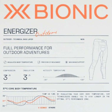 X-Bionic - X-PLORER ENERGIZER 4.0 PANTS MEN - Olive Green/Anthracite