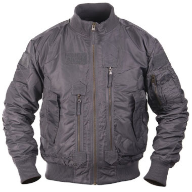 Mil-Tec - US Urban Grey Tactical Flight Jacket Mil-Tec - US Urban Grey Tactical Flight Jacket