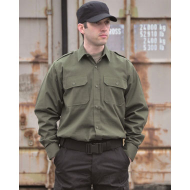 Mil-Tec - OD Field Shirt Ripstop Mil-Tec - OD Field Shirt Ripstop