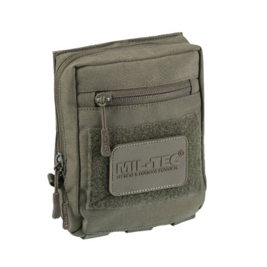 Mil-Tec - OD Multi Purpose Pouch w.Hook & Loop Backside Mil-Tec - OD Multi Purpose Pouch w.Hook & Loop Backside