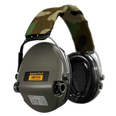 MSA - Наушники активные Sordin (MSA) Supreme Pro-X Green оголовье - ткань Камуфляж MSA - Наушники активные Sordin (MSA) Supreme Pro-X Green оголовье - ткань Камуфляж