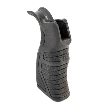 Рукоятка ShotTime 301 для AR-15 прорезиненная бобровый хвост - Чёрный