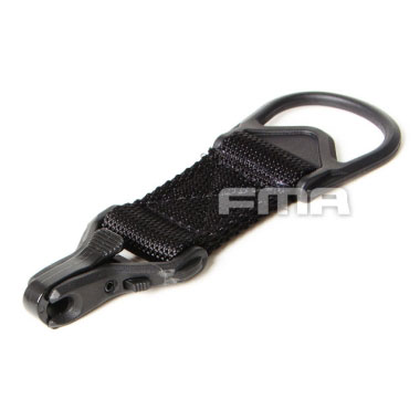 FMA - Slings MA1 Single Point Paraclip Adapter - Black FMA - Slings MA1 Single Point Paraclip Adapter - Black