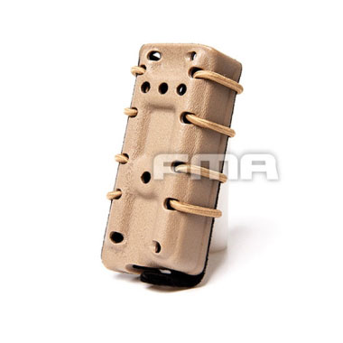 FMA - Scorpion Pistol Mag Carrier- Single Stack For 9mm With Flocking - Dark Earth FMA - Scorpion Pistol Mag Carrier- Single Stack For 9mm With Flocking - Dark Earth
