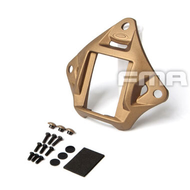 FMA - VAS Shroud NVG Helmet Mount Aluminum - Dark Earth