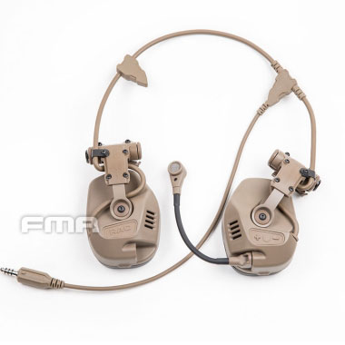 FMA - RAC Tactical Headphones - Dark Earth FMA - RAC Tactical Headphones - Dark Earth