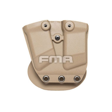 FMA - Kydex Double Magazine Carrier - Dark Earth
