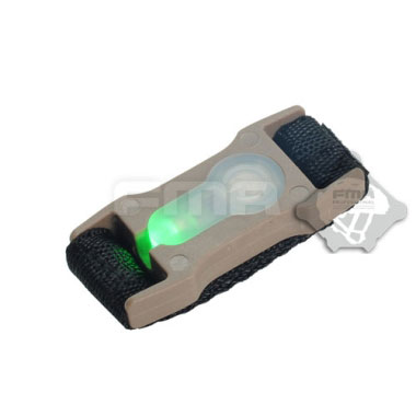 FMA - 1inch Webbing SPLIT BAR Strobe Light green light - Dark Earth FMA - 1inch Webbing SPLIT BAR Strobe Light green light - Dark Earth