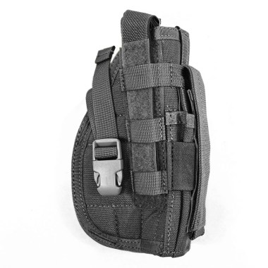 Right Handed Pistol Holster - Black Right Handed Pistol Holster - Black