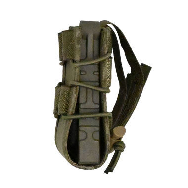 Tactical Component - Rifle Fast Mag Single Pouch with Frame - Ranger Green