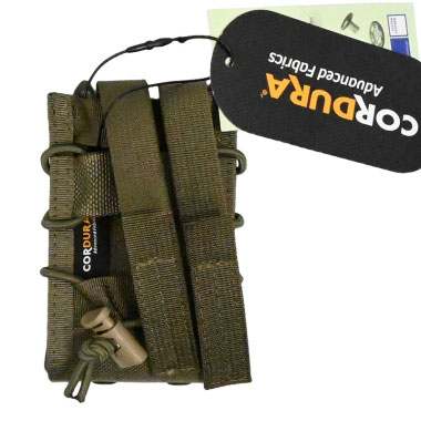 Tactical Component - Rifle Fast Mag Single Pouch with Frame - Ranger Green