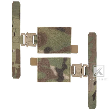 Krydex - Tactical Cummerbund Adapters Quick Release Metal Buckle For AVS FCPC - Multicam Krydex - Tactical Cummerbund Adapters Quick Release Metal Buckle For AVS FCPC - Multicam