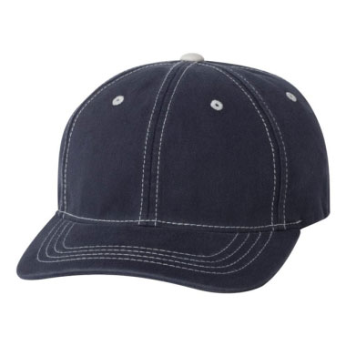 Flexfit - Contrast Color Stitched Cap - Navy/ Stone