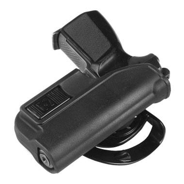 Stich Profi - Кобура ЛЕВША Альфа ПМ/ПММ с быстросъёмным креплением - Black