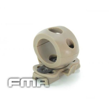 FMA - Single Clamp for 1' Flashlight - Dark Earth FMA - Single Clamp for 1' Flashlight - Dark Earth