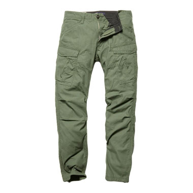 Vintage Industries - Lester pants - Olive
