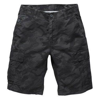 Vintage Industries - Batten shorts - Grey Print