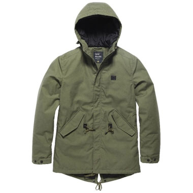 Vintage Industries - Wallbrook parka - Olive Drab