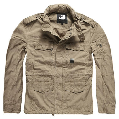 Vintage Industries - Cranford jacket - Dark Khaki Vintage Industries - Cranford jacket - Dark Khaki