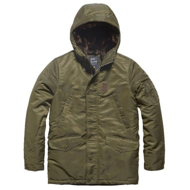 Vintage Industries - Mitchel parka - Olive Drab