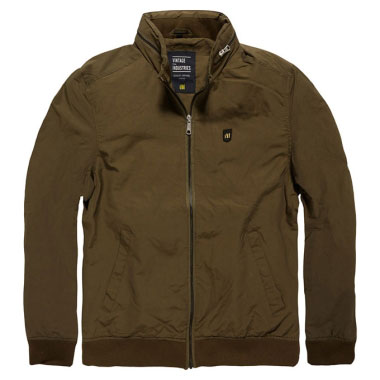 Vintage Industries - Rushton jacket - Olive Vintage Industries - Rushton jacket - Olive