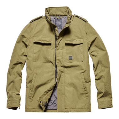 Vintage Industries - Alling jacket - Olive Vintage Industries - Alling jacket - Olive