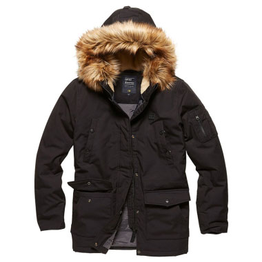 Vintage Industries - Hailey ladies parka - Black Vintage Industries - Hailey ladies parka - Black