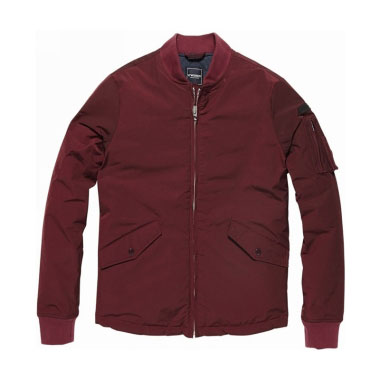 Vintage Industries - Groove jacket - Burgundy