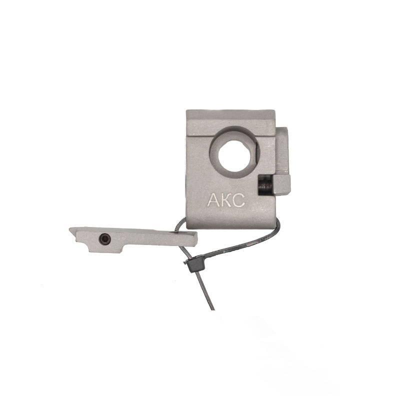 Зенит - Замок приклада АКС, АКС-74У для крепления прикладов ПТ-1/ПТ-1С и ПТ-3/ПТ-3С - Серый