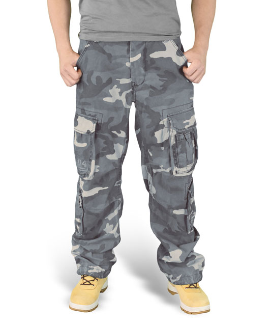 Surplus - Airborne Vintage Trousers - Nightcamo