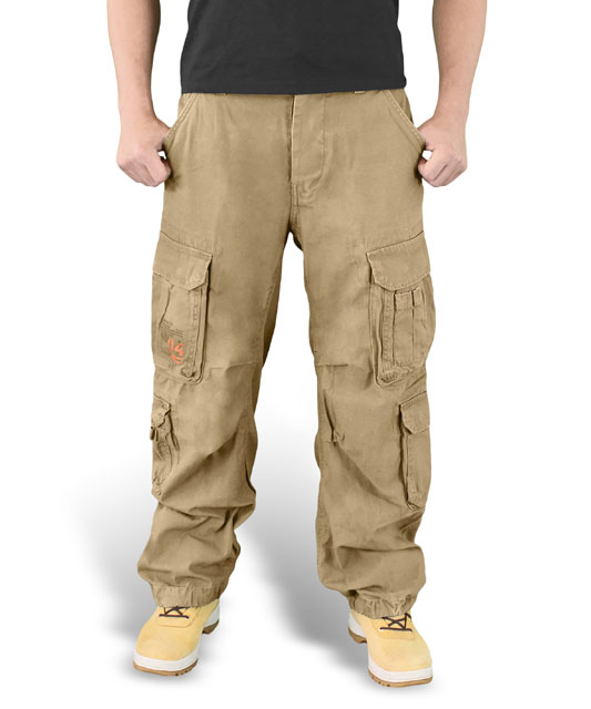 Surplus - Airborne Vintage Trousers - Beige Washed