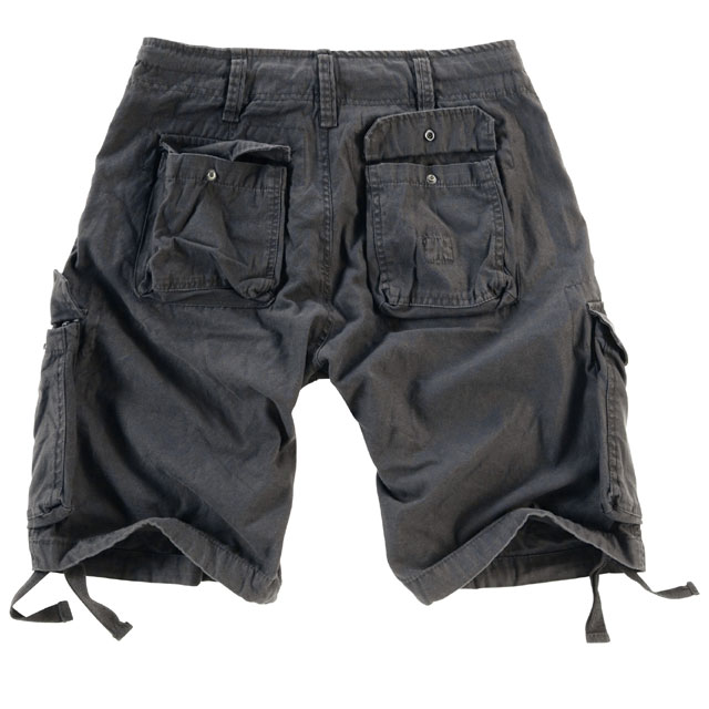 Surplus - Airborne Vintage Shorts - Black Washed