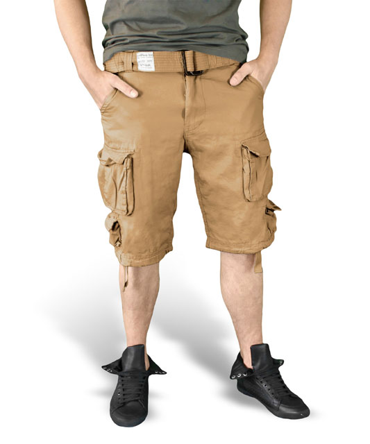 Surplus - Division Shorts - Beige Washed