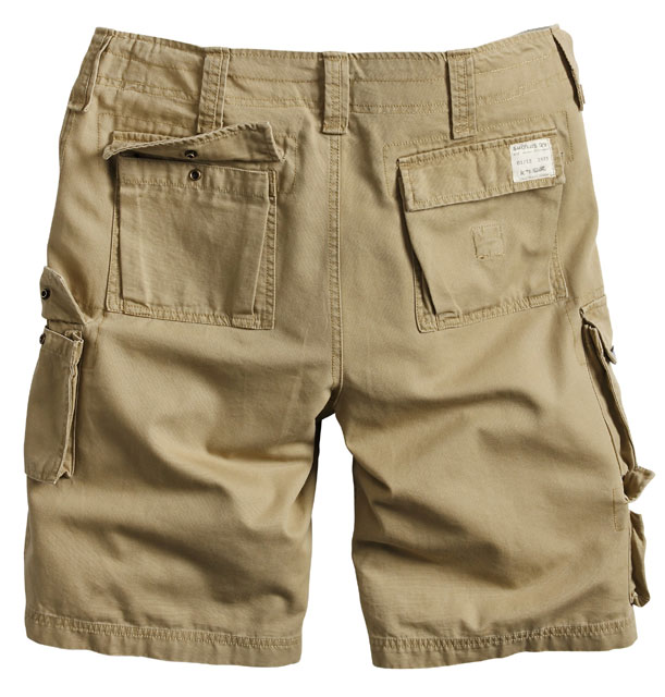 Surplus - Trooper Shorts - Beige Washed