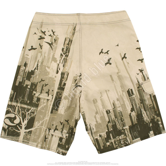 Шорты Liquid Blue - Big City Tan Board Shorts