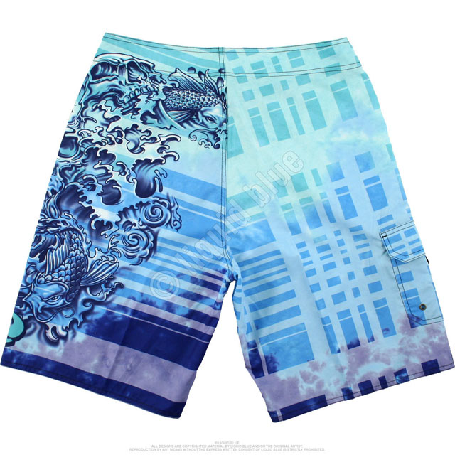 Шорты Liquid Blue - Koi Dreams Tie-Dye Board Shorts