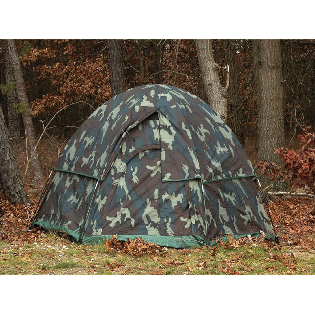 Rothco - Camo 3-Man Hexagon Dome Tent